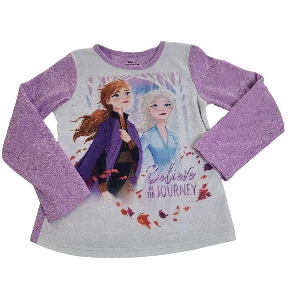 Girls Frozen Pajama set and Santa Snowflake Nightgown Bundle Size S 6 6X